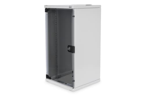 12U Wandmontagegehäuse 592x312x300 mm - Grau