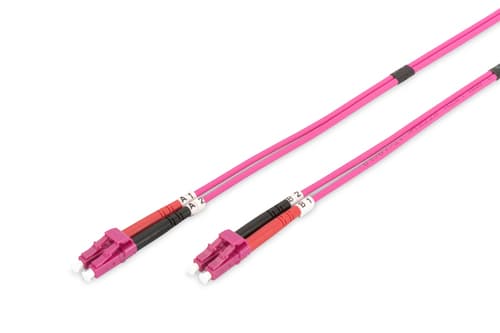 DIGITUS FO-Patchkabel - Duplex - LC zu LC MM OM4 50/125 µ - 3 m