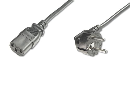 Kabel zasilający Digitus CEE 7/7 90° 1,8m