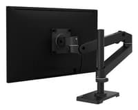 ERGOTRON LX Pro Podstawka do monitora biurkowego - wysoki słup - podstawa do jednego monitora - ekran do 34 cali - Czarny