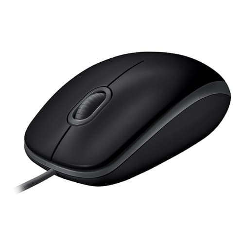 B110 Silent Wired Mouse - Black