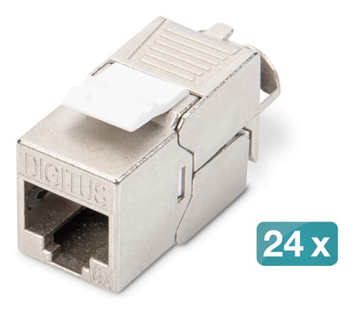 CAT 6A Keystone-Steckdose 24er-Pack