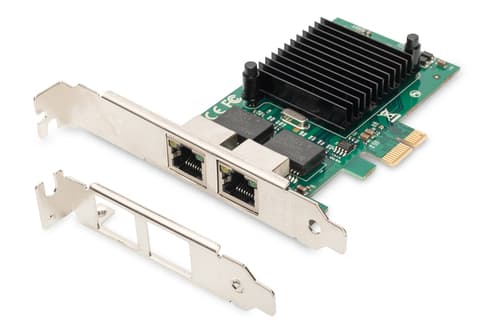 2-Port Gigabit-Ethernet-PCI-Express-Karte