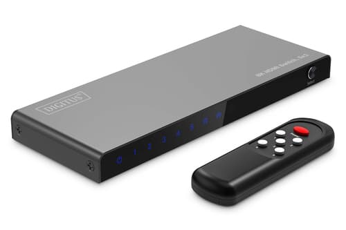 5x1 HDMI Switch - 8K - 60Hz (4:4:4) - HDR - HDCP2.3 - Schwarz