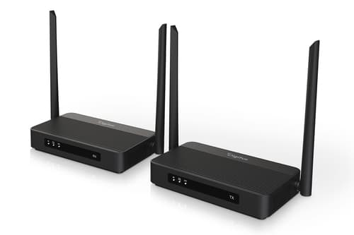 4K Wireless HDMI KVM Extender Set - 100m - 4K - 60Hz - Black