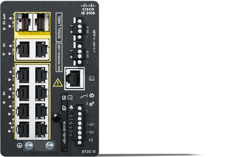 CISCO IE3100 con 8GE Cobre - 2GE Combo