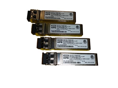 Transceptor HPE MSA 16 Gb Short Wave Fibre Channel SFP+ 4 unidades