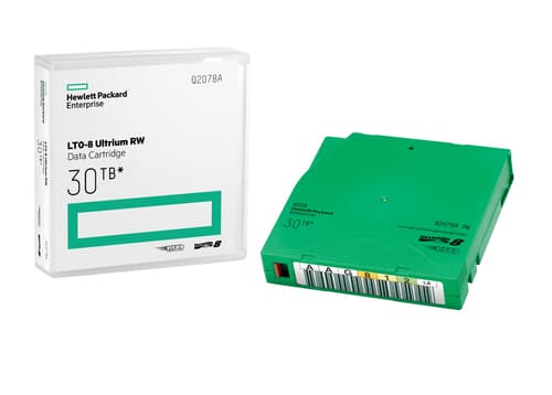 Cassette de datos LTO-8 Ultrium 30TB RW