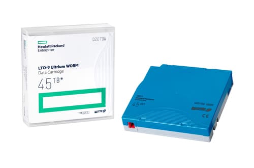Cinta de datos HPE LTO-9 Ultrium 45TB WORM