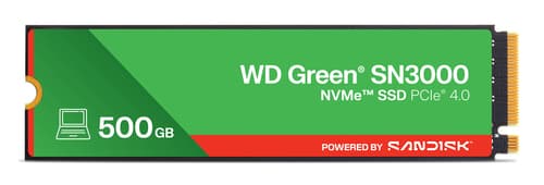 SN3000 - 500GB - M.2 - Green