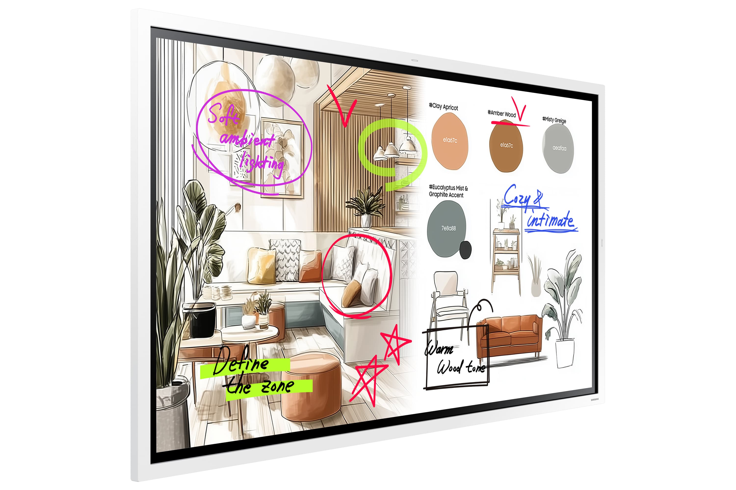 Samsung WMFX Series Flip Pro 55" Écran interactif 4K — photo 2 sur 24