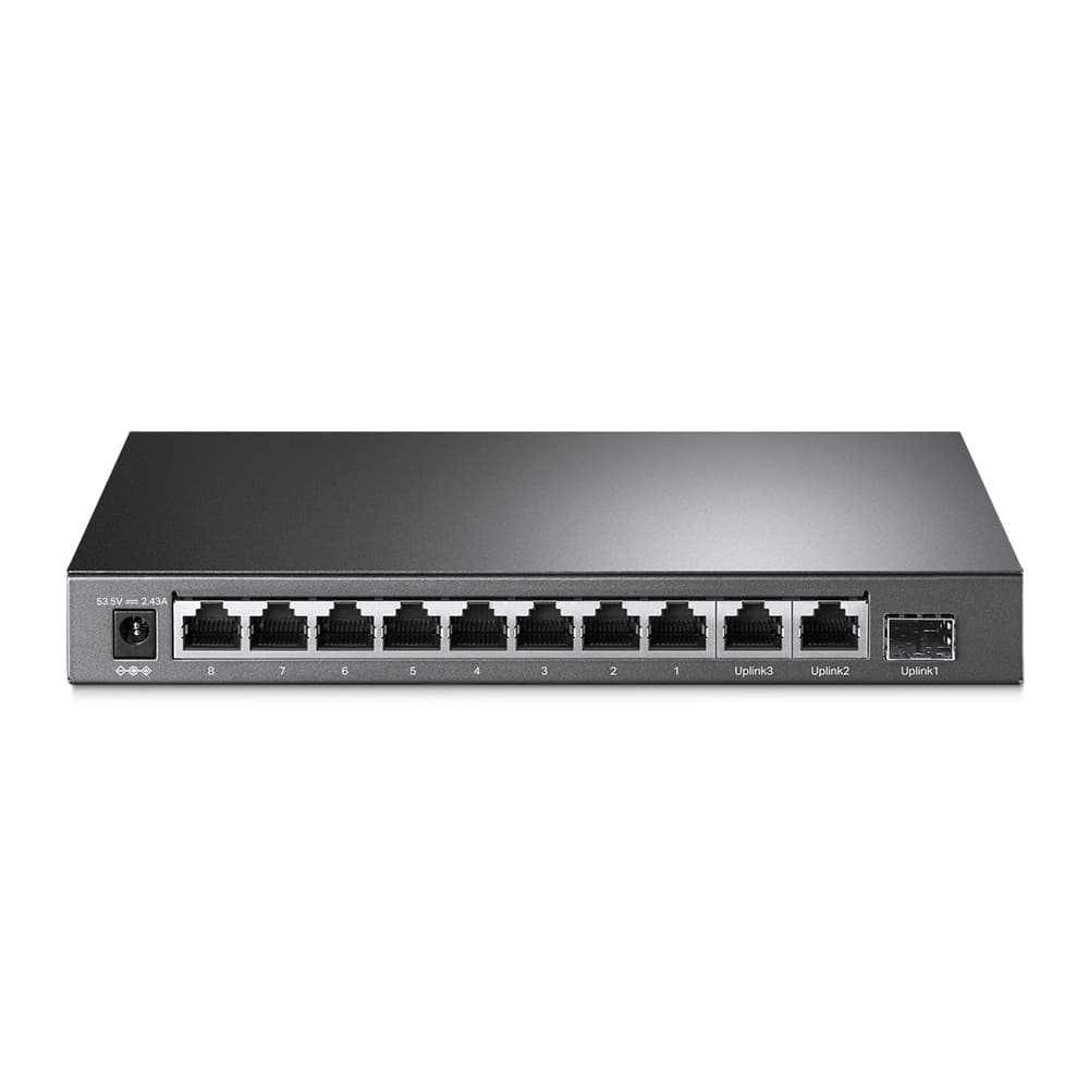 10-Port Gigabit Desktop Switch with 8-Port PoE+ — photo 3 of 4