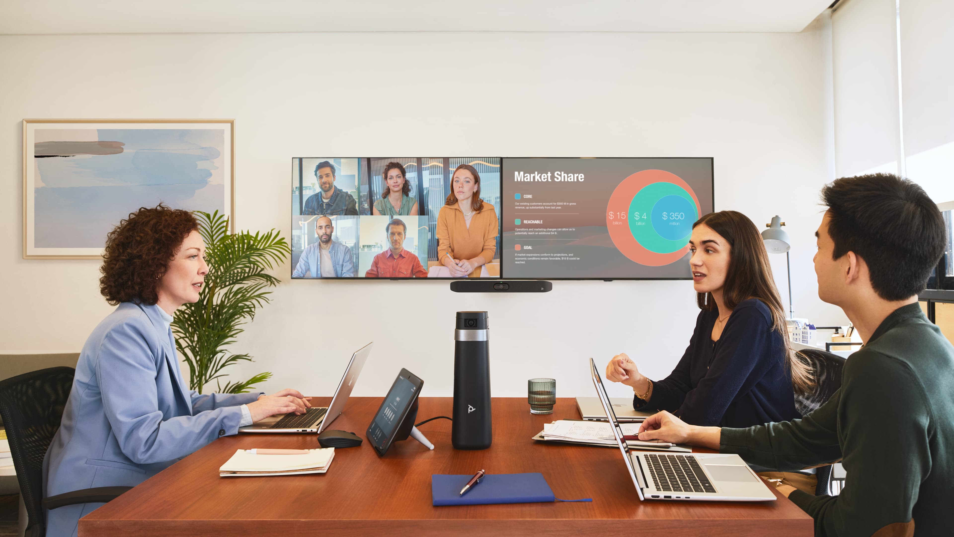 HP Poly Studio X32 All-in-One Video Bar — photo 4 sur 6