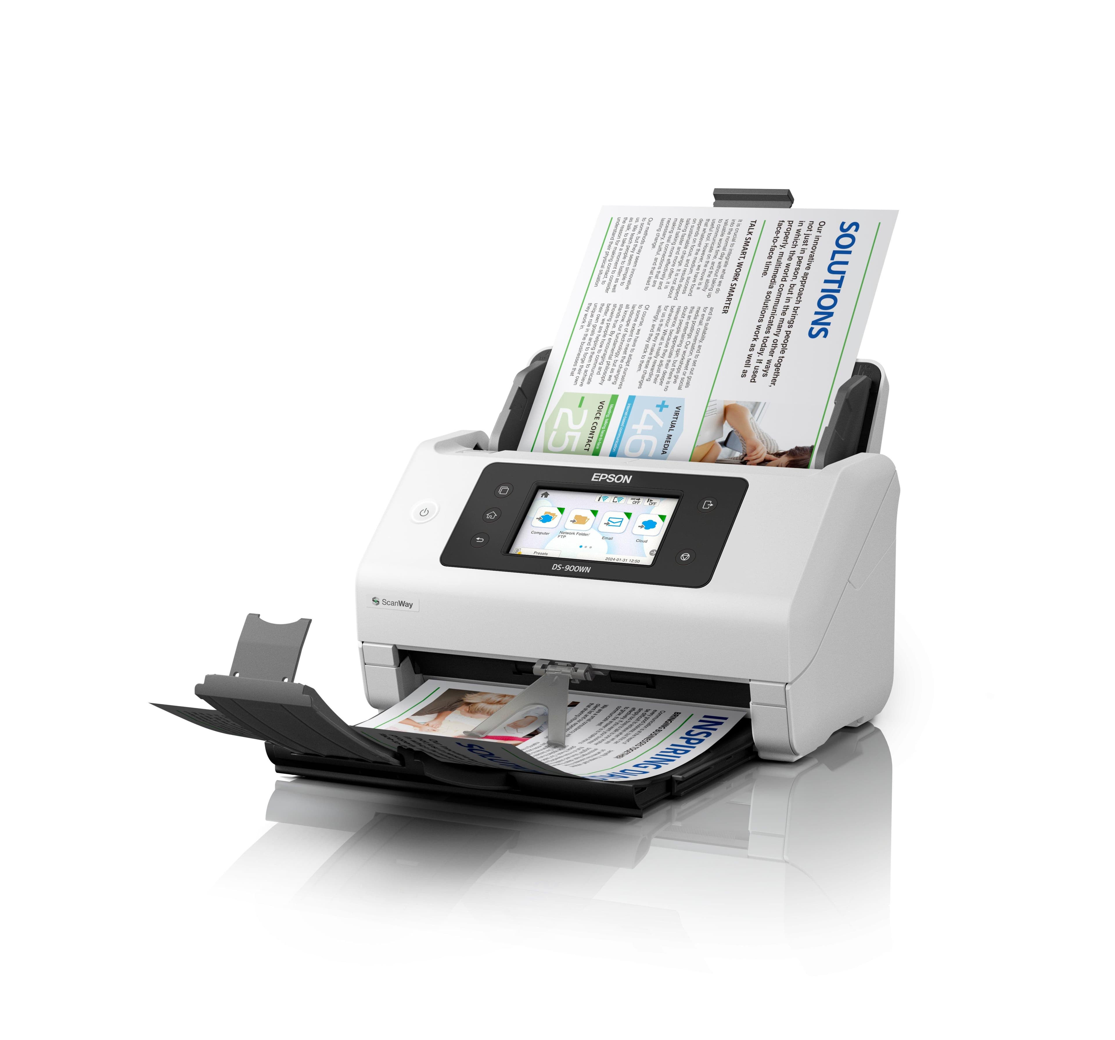 WorkForce DS-900WN - Sheet-fed Scanner - 600 x 600 DPI - A4 - White — photo 14 of 15