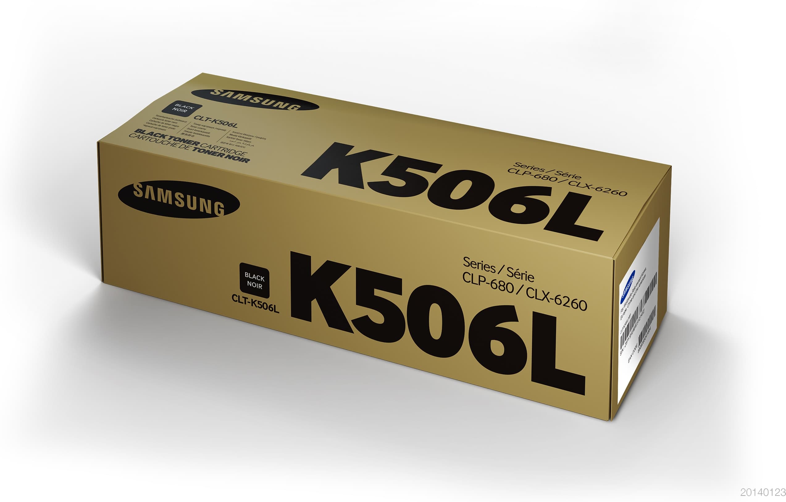 Samsung CLT-K506L High Yield Black Toner Cartridge — photo 2 of 2