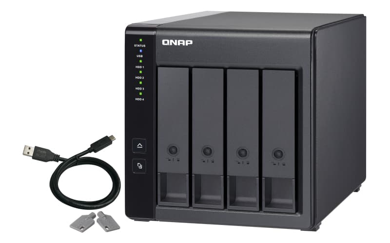 TR-004 HDD/SSD enclosure - 2.5 inch / 3.5 inch - Black — foto 8 van 10