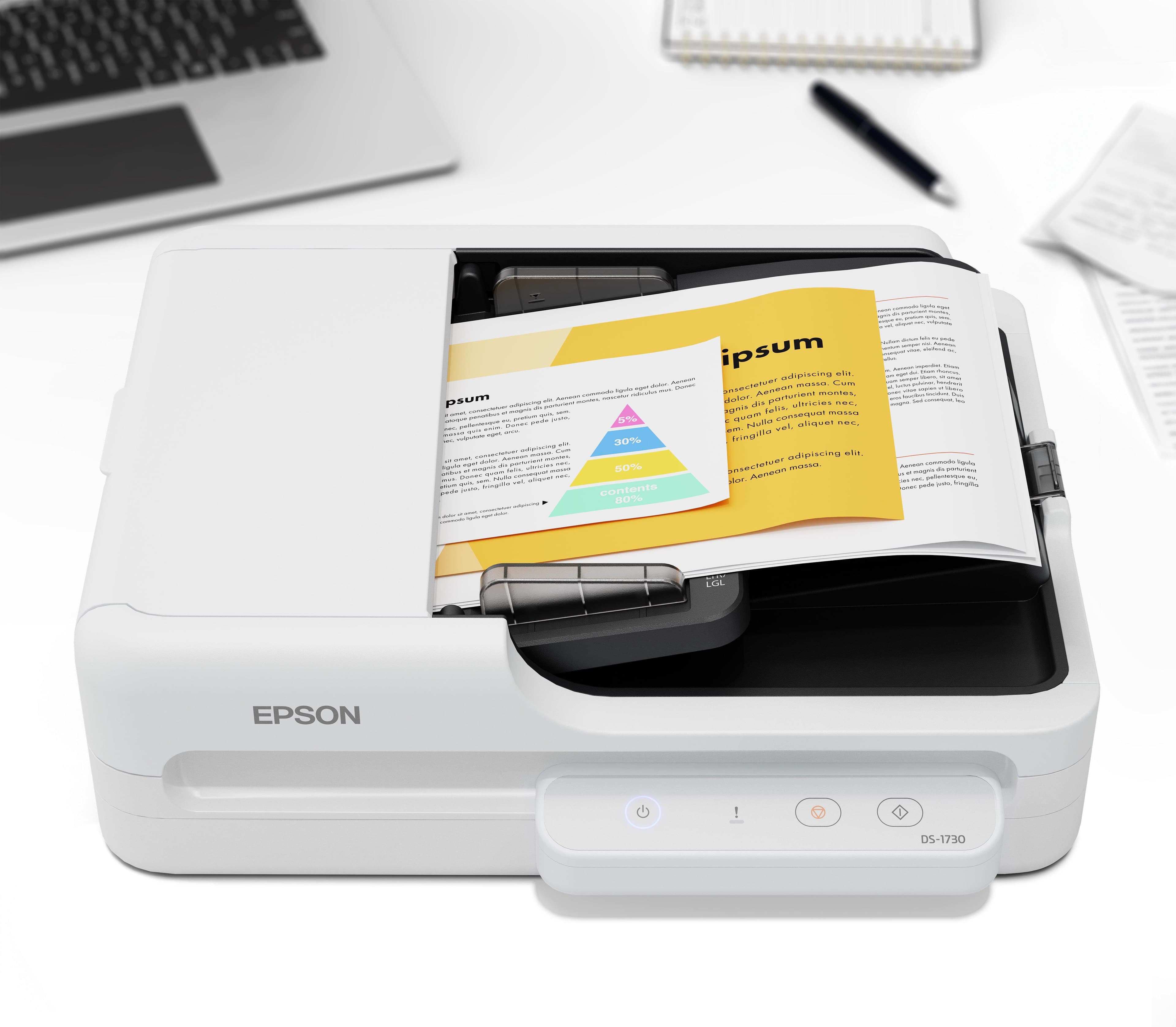 Epson WorkForce DS-1730 Flatbed & ADF Scanner — photo 7 of 12