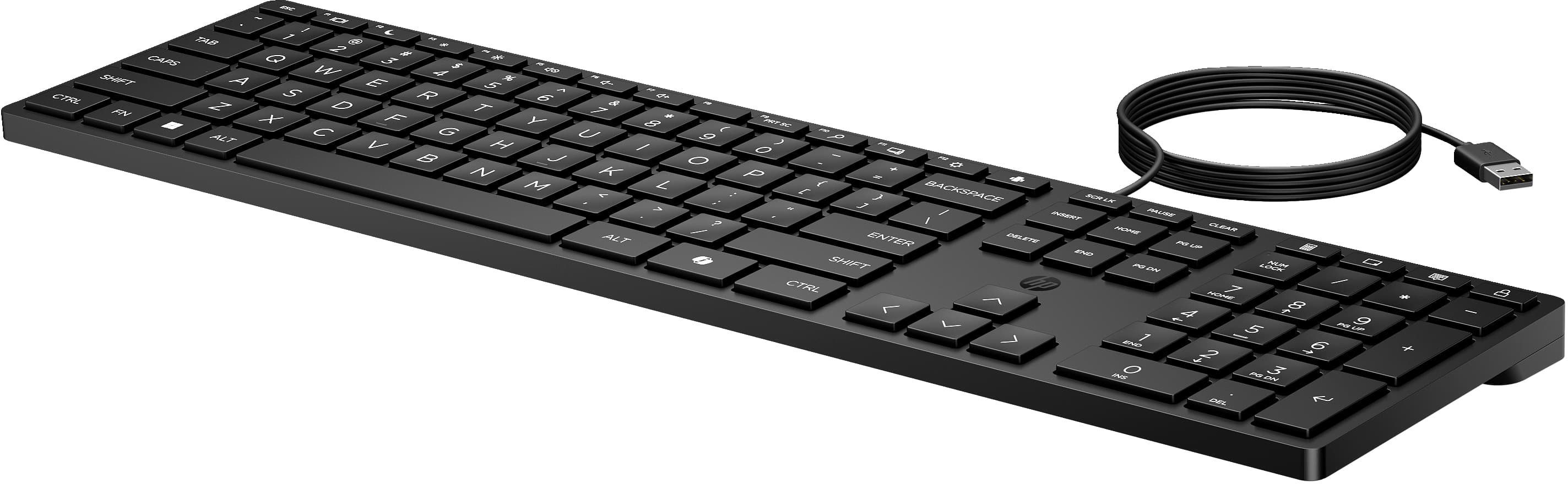 HP 320K Wired Desktop Keyboard (9SR37UT) - QWERTY — photo 3 of 6