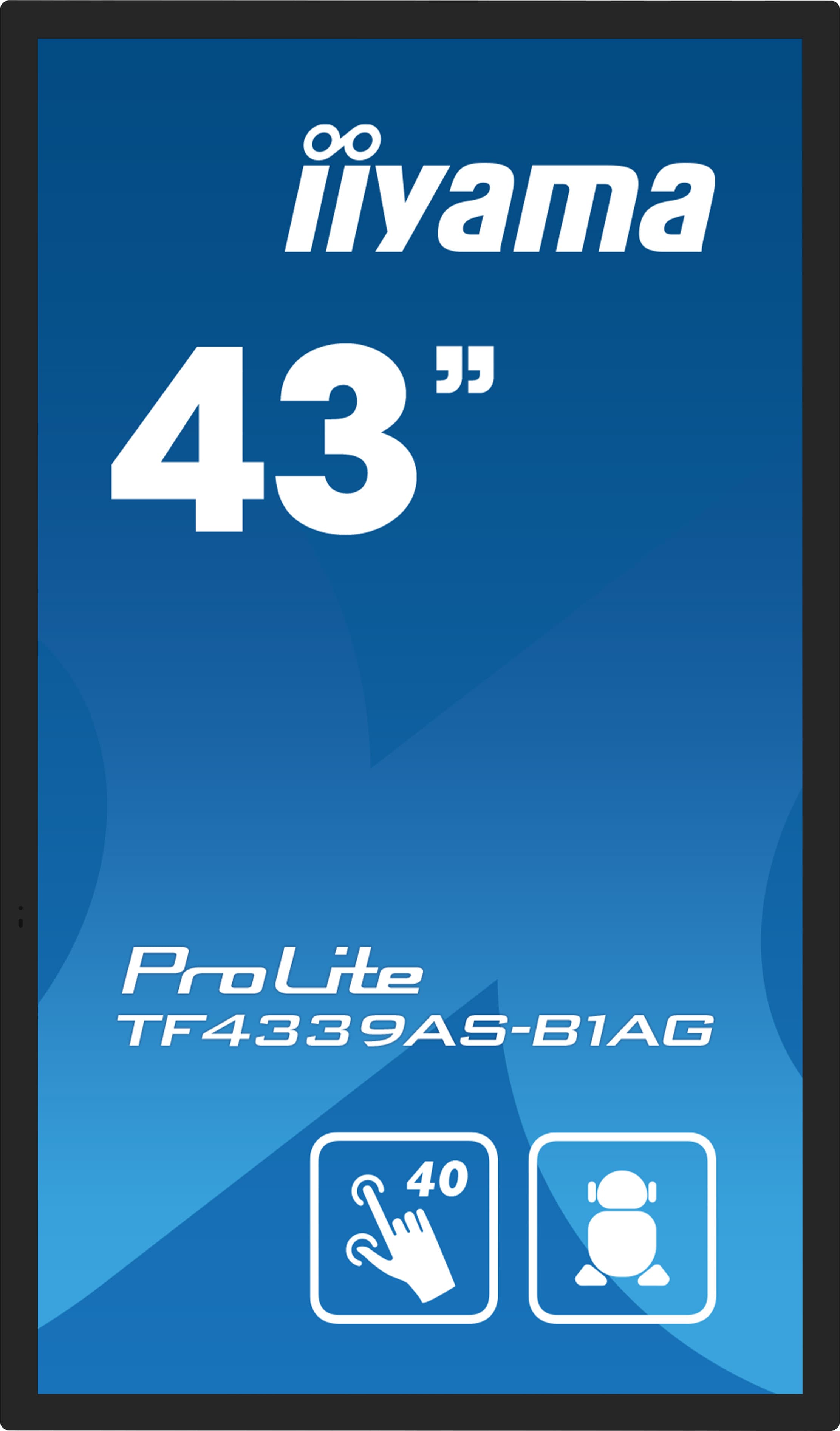 IIYAMA ProLite 43" Touch Monitor — photo 3 of 14