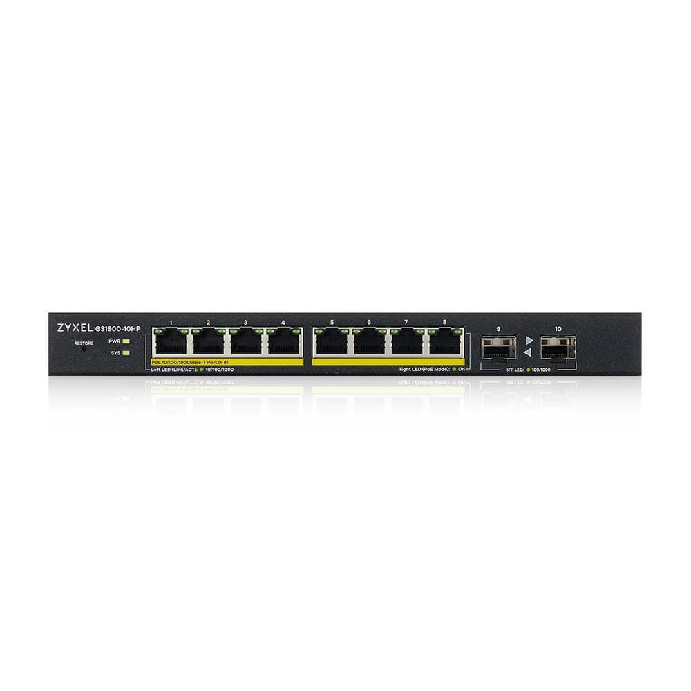 Commutateur PoE Gigabit Smart Managed 8 ports — photo 3 sur 4