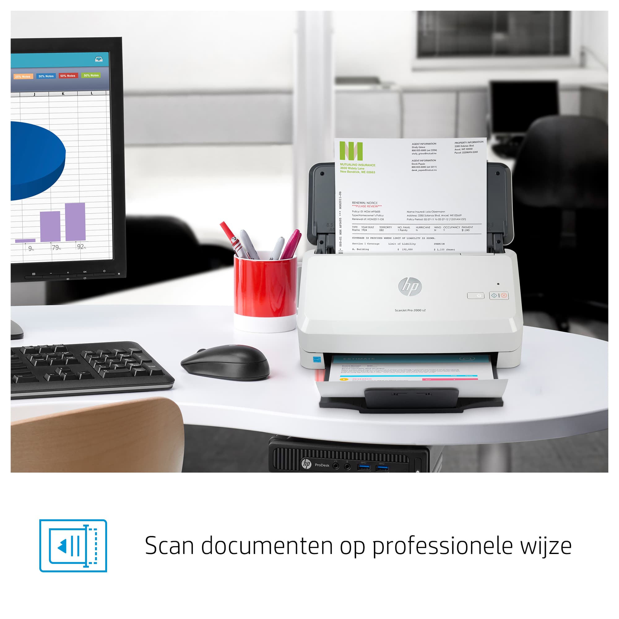 HP ScanJet Pro 2000 s2 Sheet-feed Scanner — photo 7 of 11