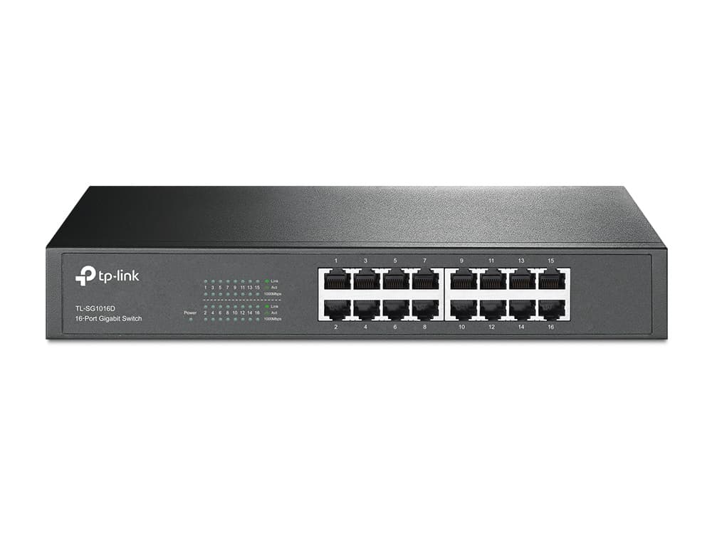 TP-LINK TL-SG1016D 16-Port Gigabit Unmanaged Switch — photo 3 of 4