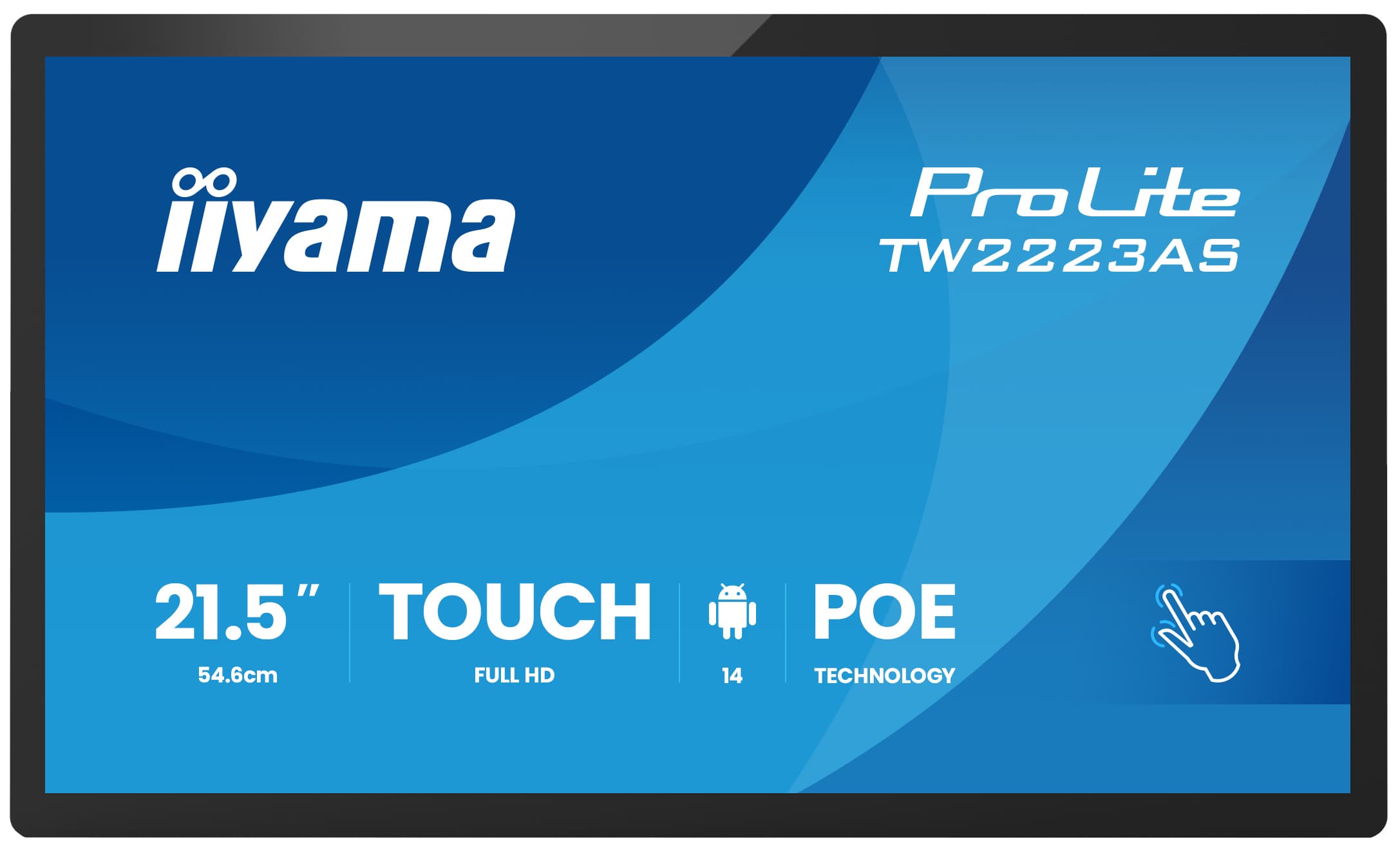 ProLite 22 inch Full HD Touchscreen Monitor - 1920x1080 - 24/7 - Android — photo 3 of 10