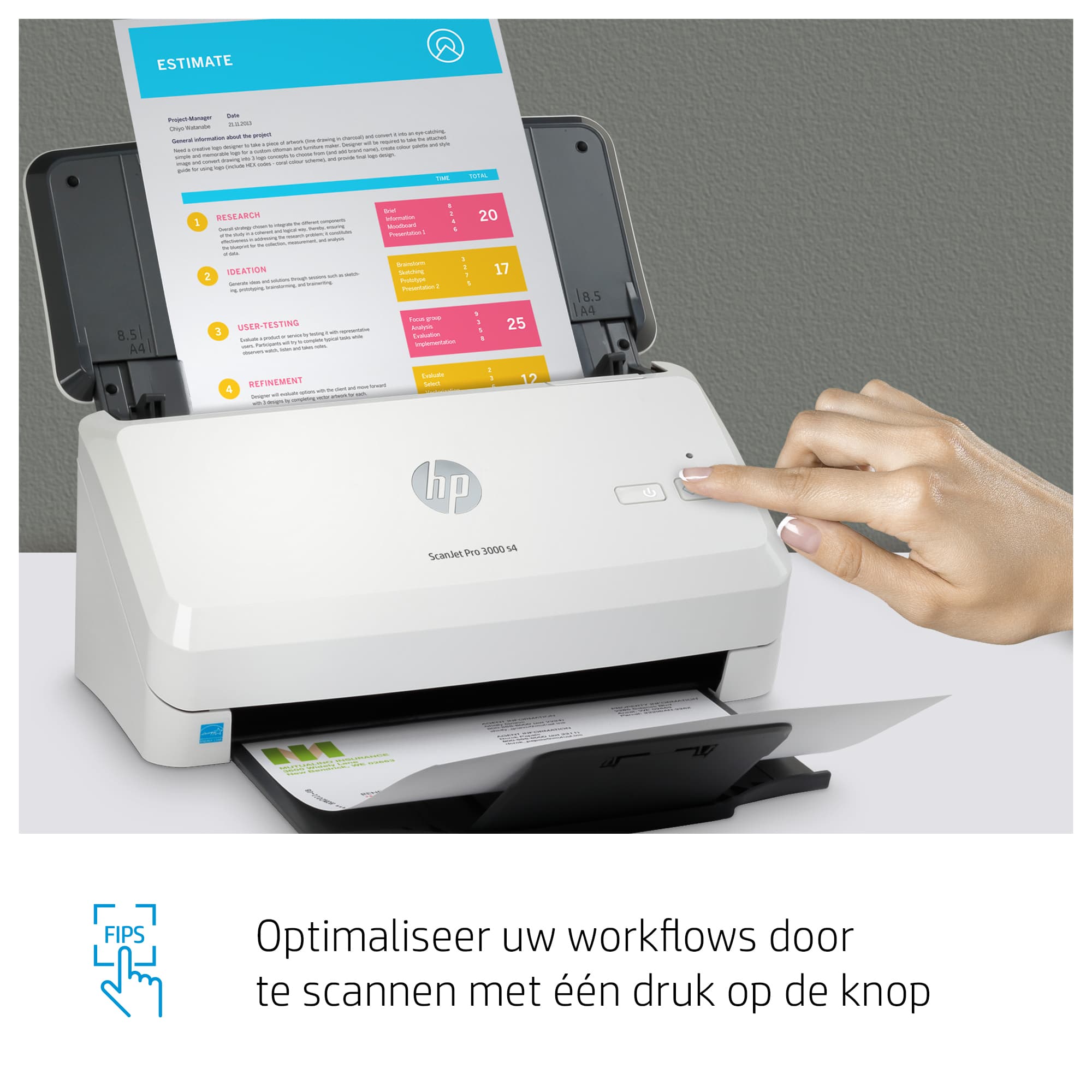HP ScanJet Pro 3000 s4 Scanner à feuilles — photo 6 sur 10