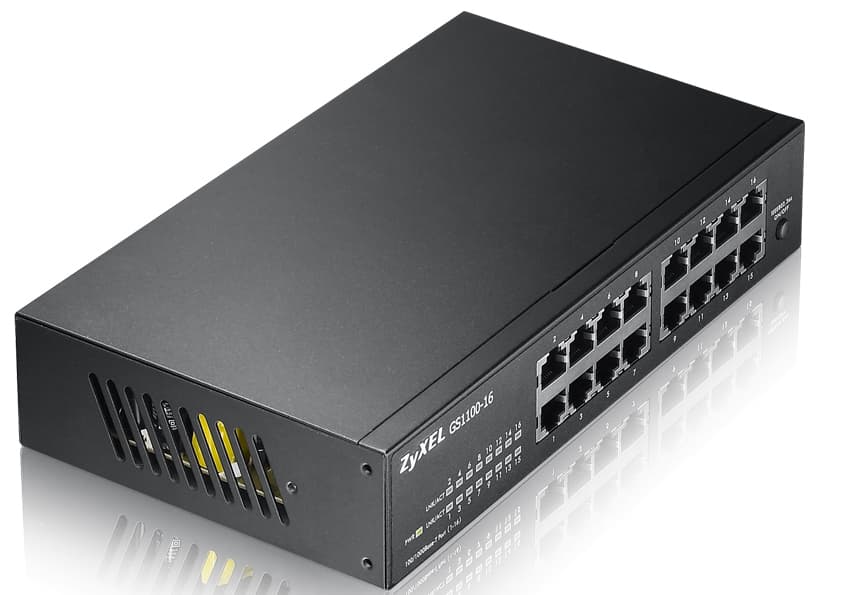 Commutateur ZYXEL GS1100-16ES 16 ports Gigabit non géré