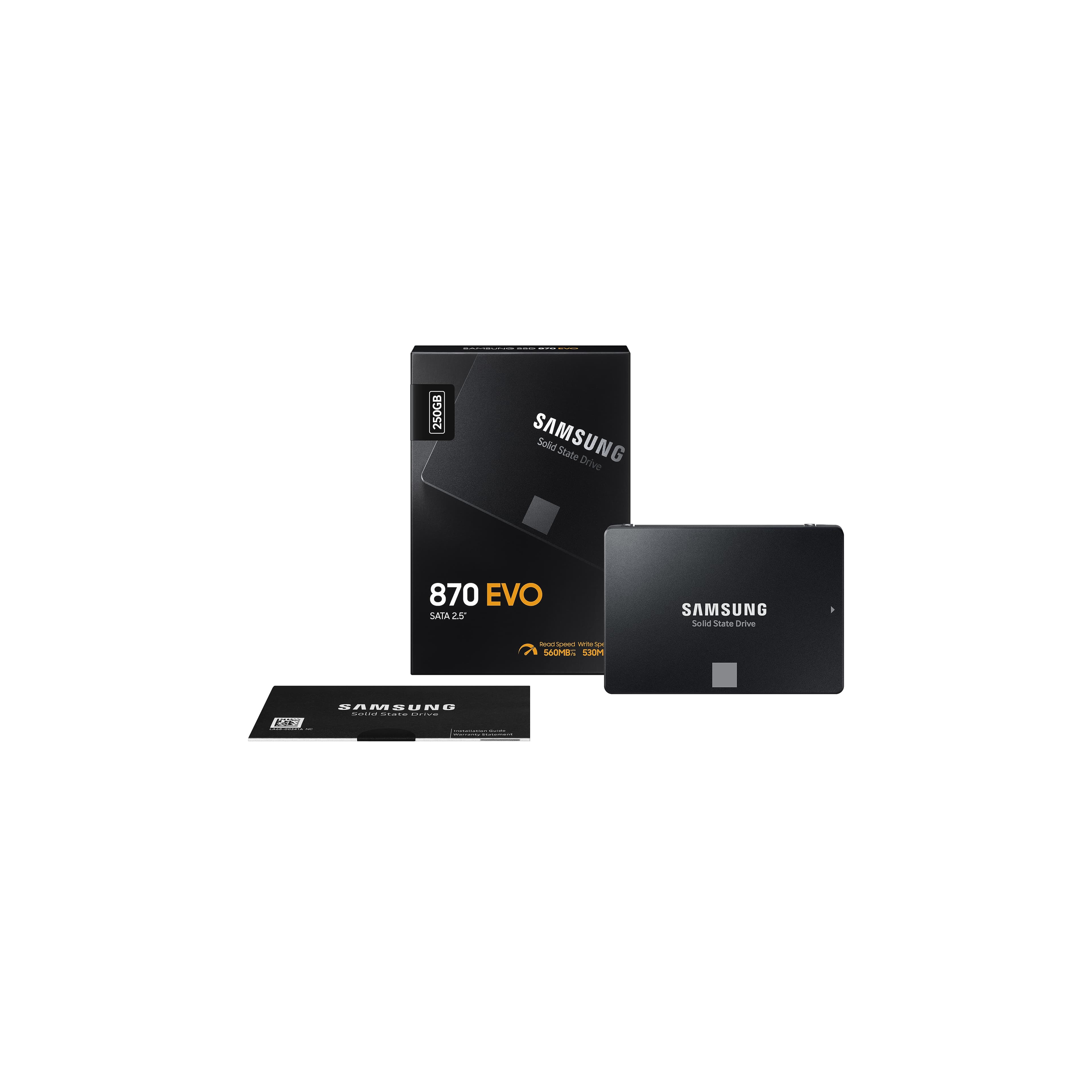 Samsung 870 EVO SSD 2,5 pouces 250 Go — photo 7 sur 8