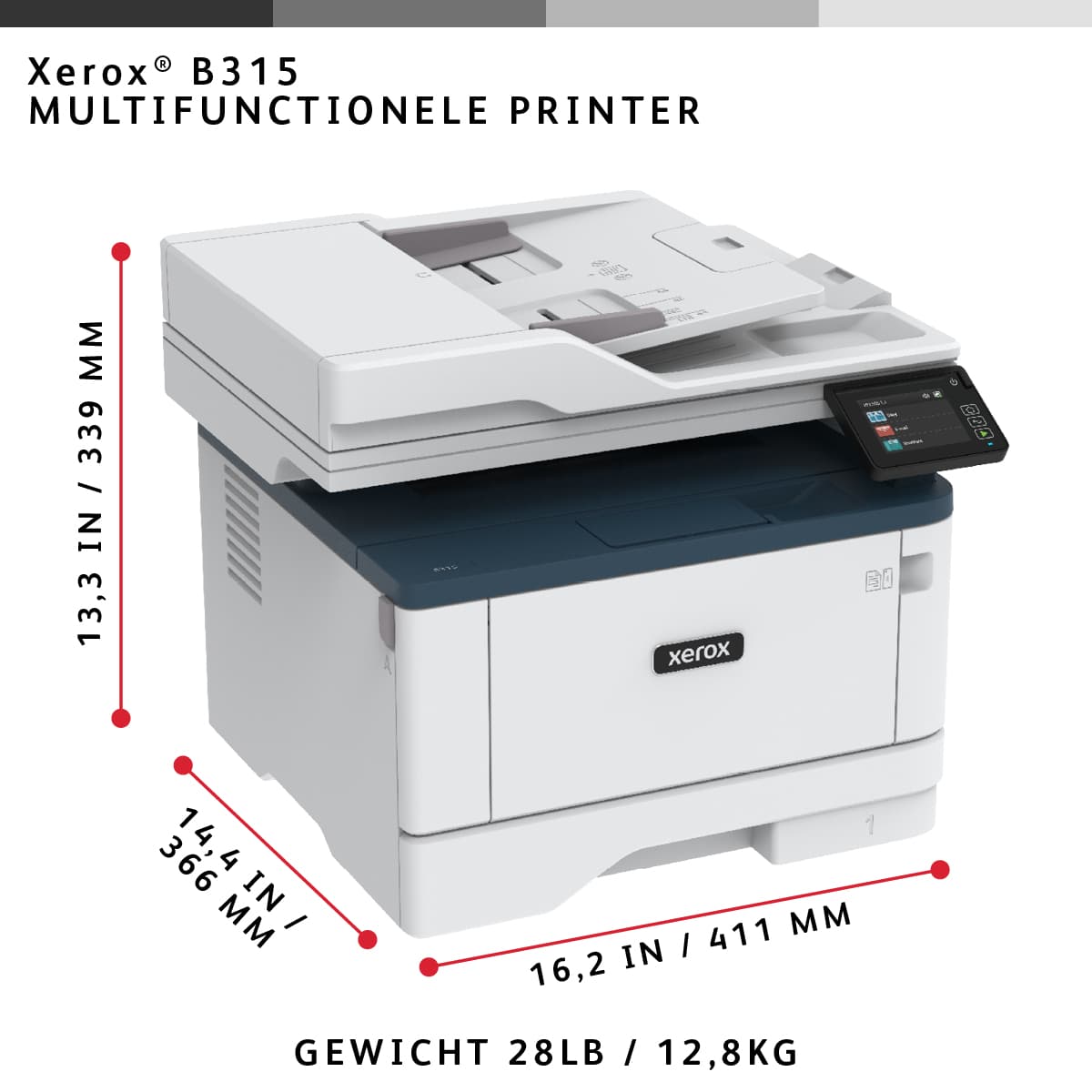 Xerox B315 Multifunction Printer — photo 12 of 21