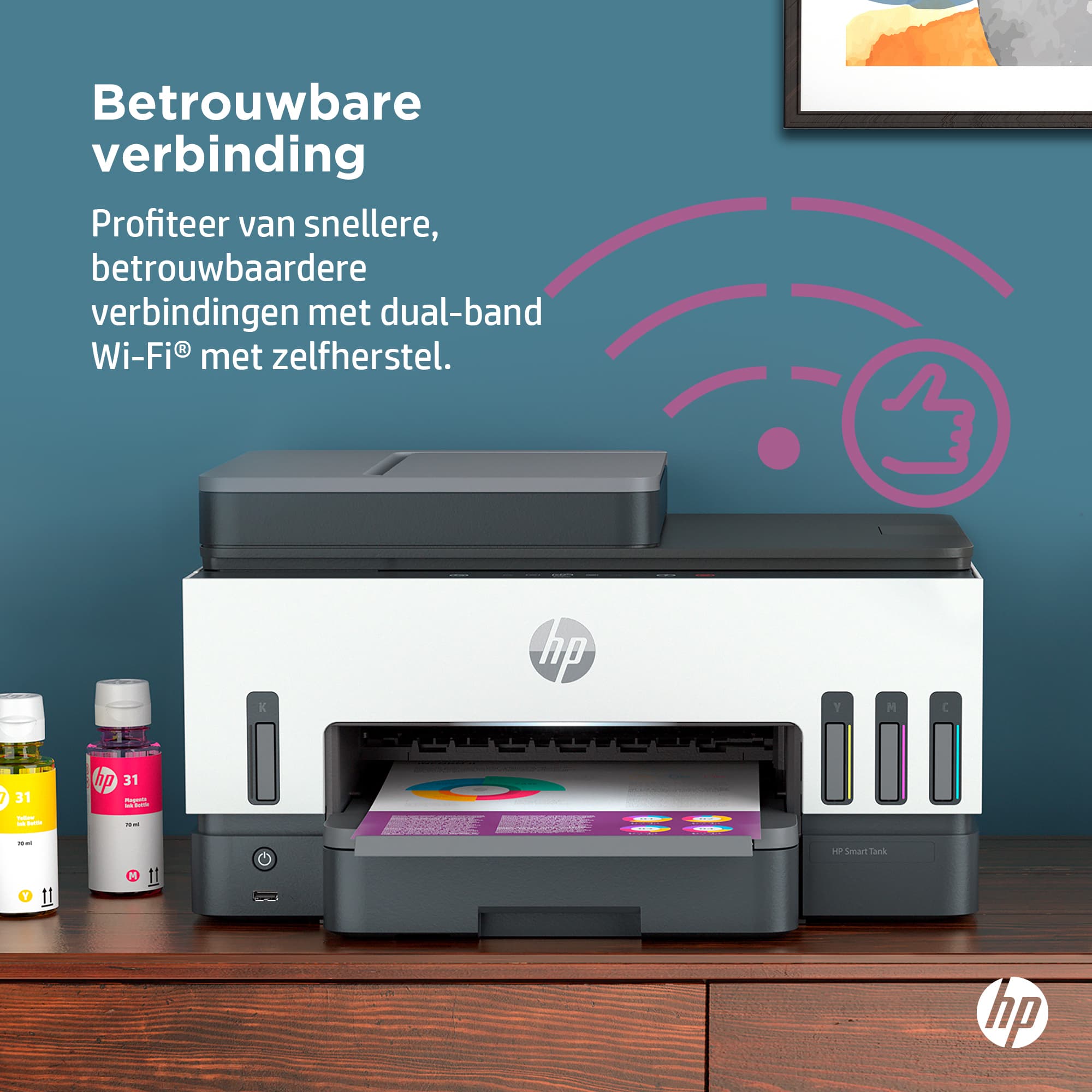 HP Smart Tank 7605 All-in-One Printer — photo 9 of 15