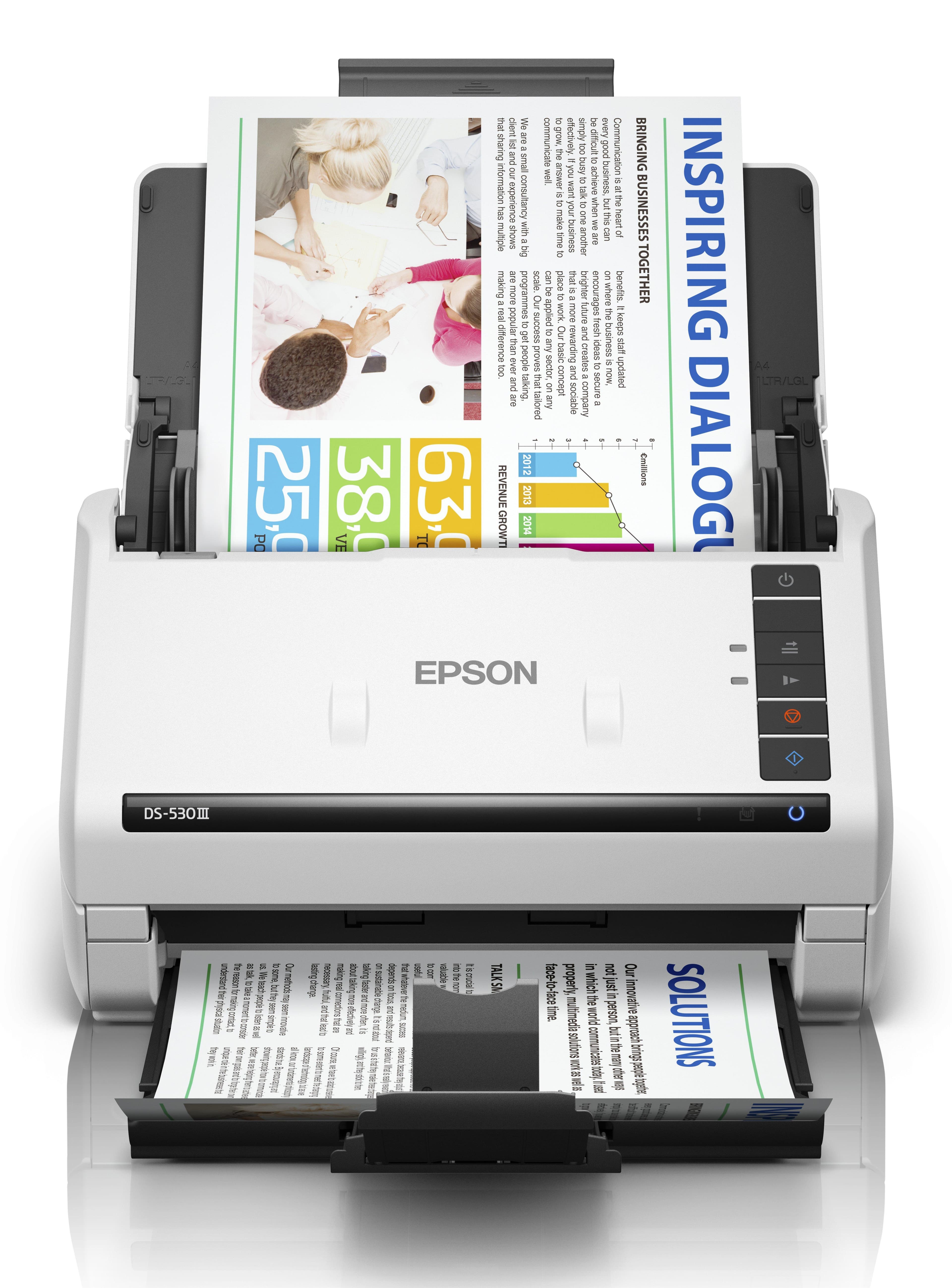 Epson WorkForce DS-530III Sheet-fed Scanner