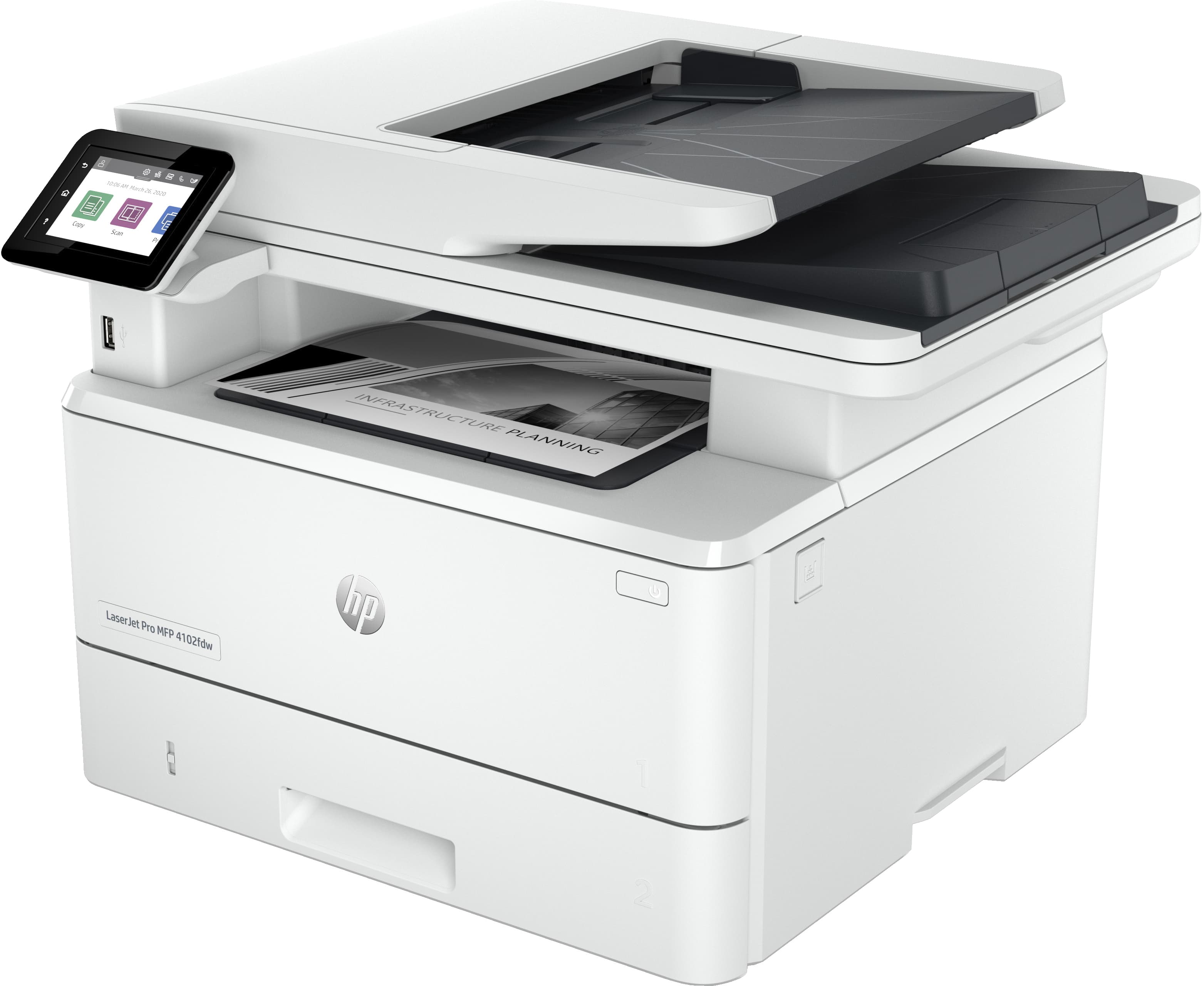 HP LaserJet Pro MFP 4102dw Printer — photo 5 of 13