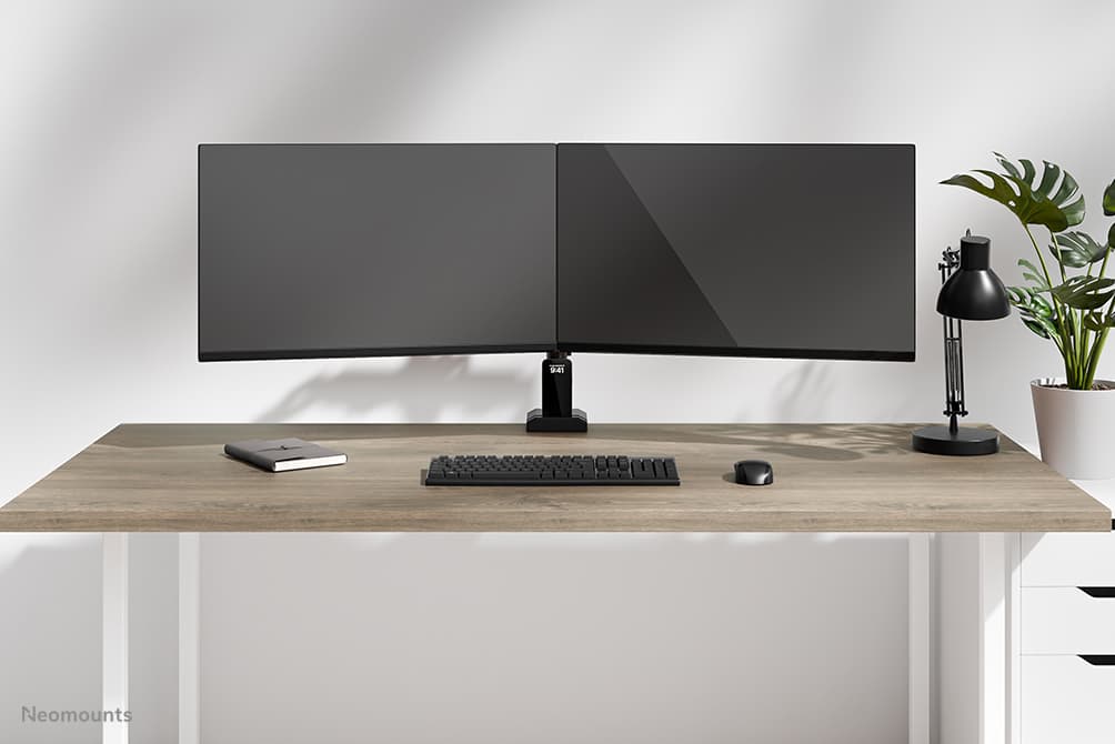 Neomounts DS60-600BL2 Dual Monitor Arm — photo 17 of 18