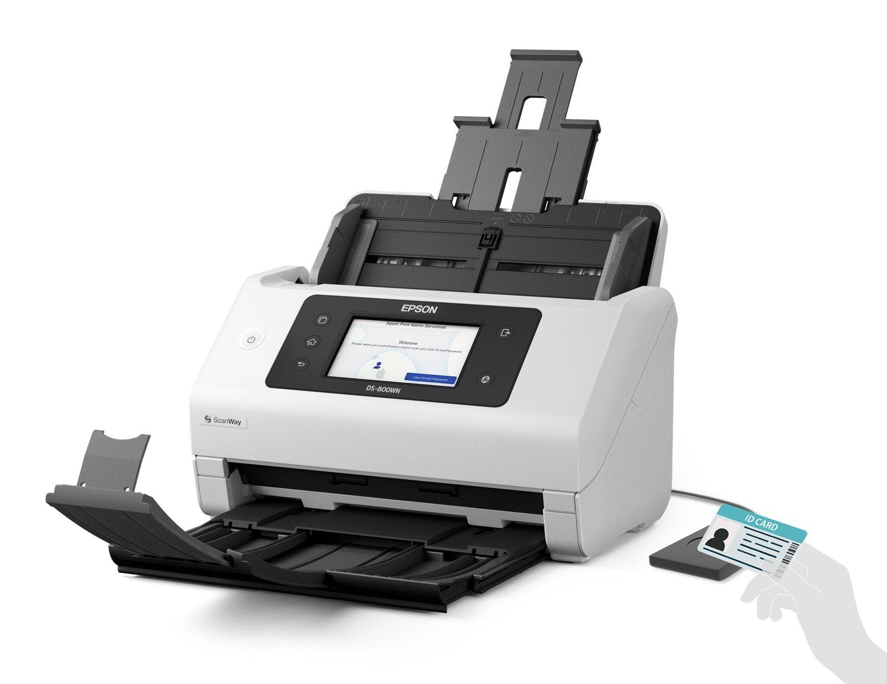 WorkForce DS-800WN Sheet-fed scanner 600 x 600 DPI A4 White — photo 13 sur 14