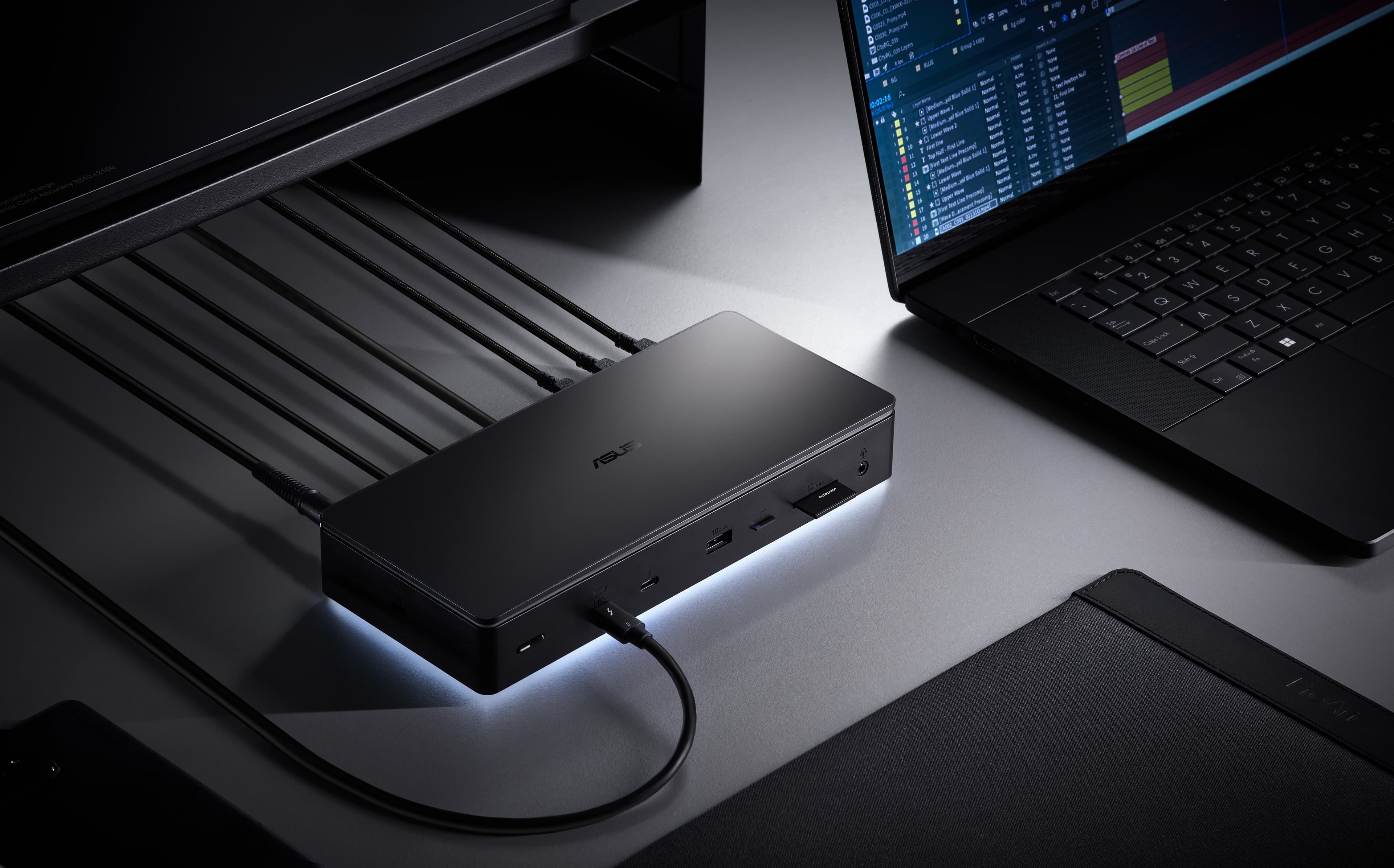 ASUS DC510 Master Thunderbolt 5 Dock — photo 9 sur 12