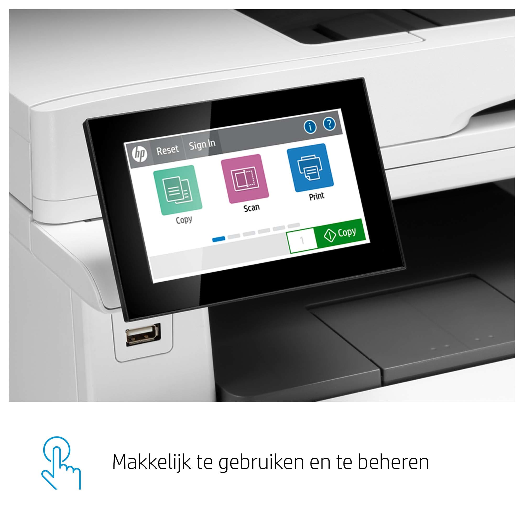 HP Color LaserJet Enterprise MFP M480f Printer — photo 12 of 20