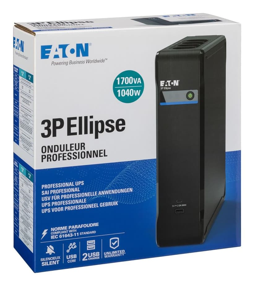EATON 3P Ellipse 1700 USB DIN/IT — photo 4 of 8