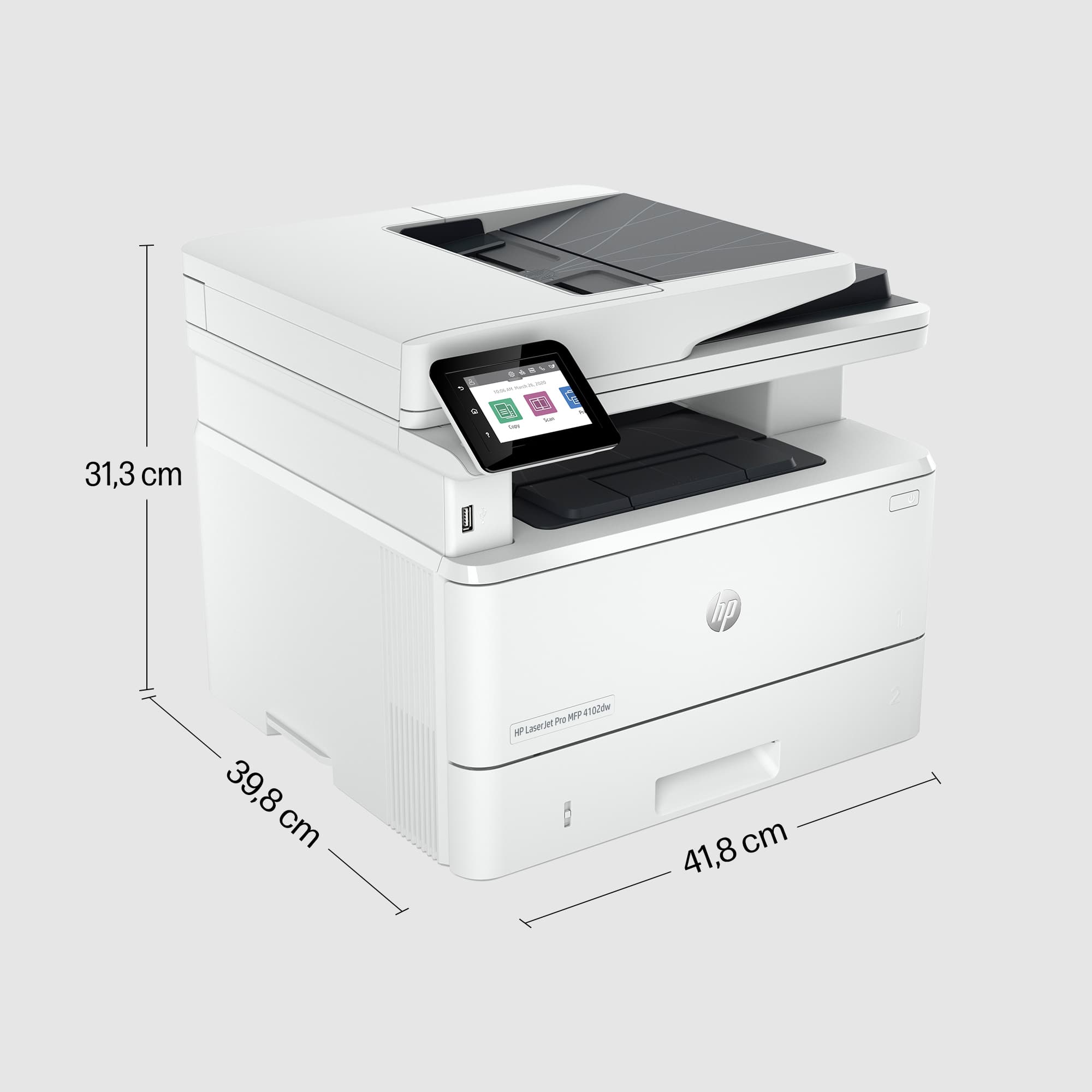 HP LaserJet Pro MFP 4102dw Printer — photo 12 of 13
