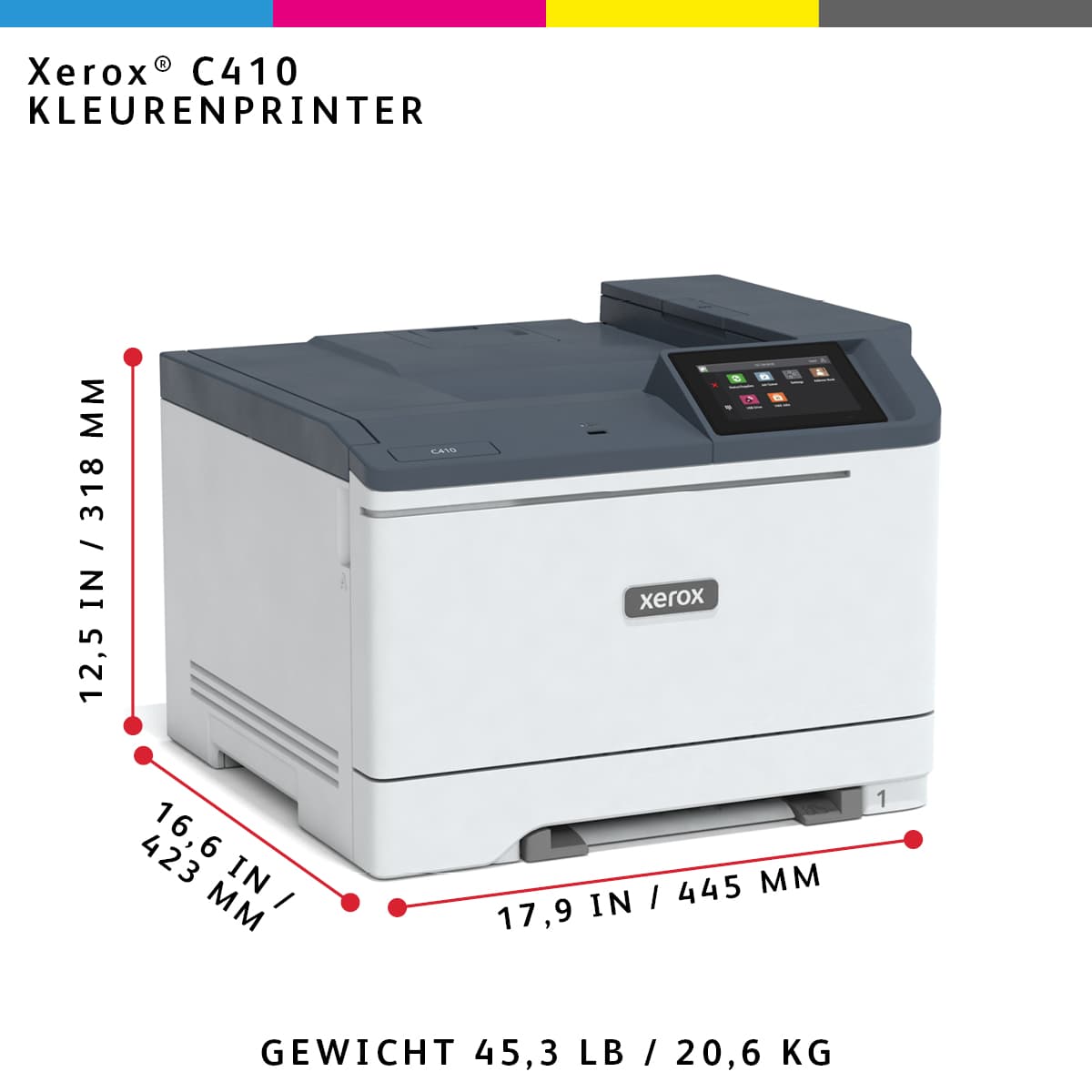 Imprimante multifonction Xerox C410 40 PPM — photo 7 sur 11