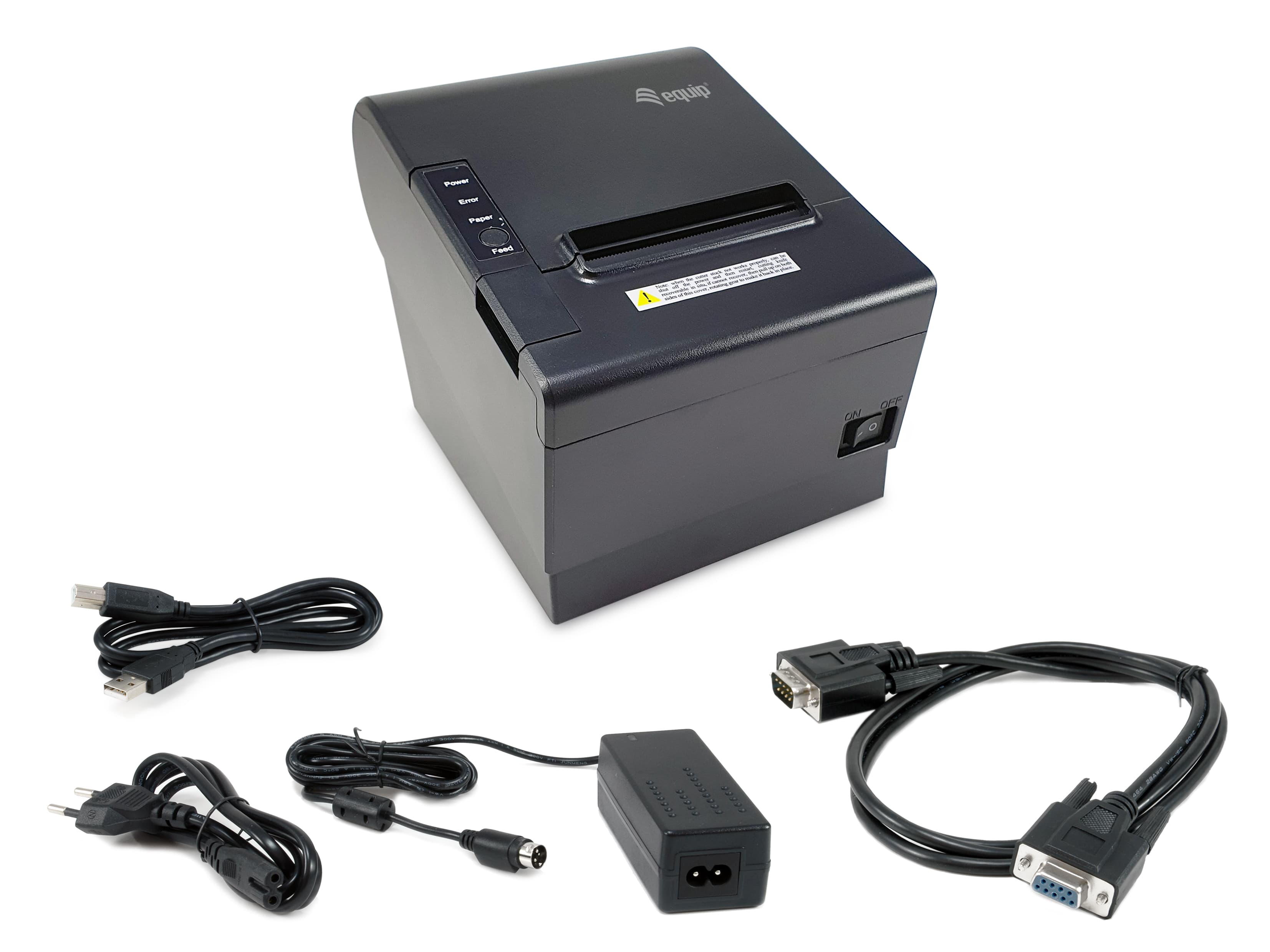 Imprimante de facture POS thermique 80 mm avec ciseau automatique, USB/Ethernet/Série/Connexion tiroir-caisse — photo 5 sur 6