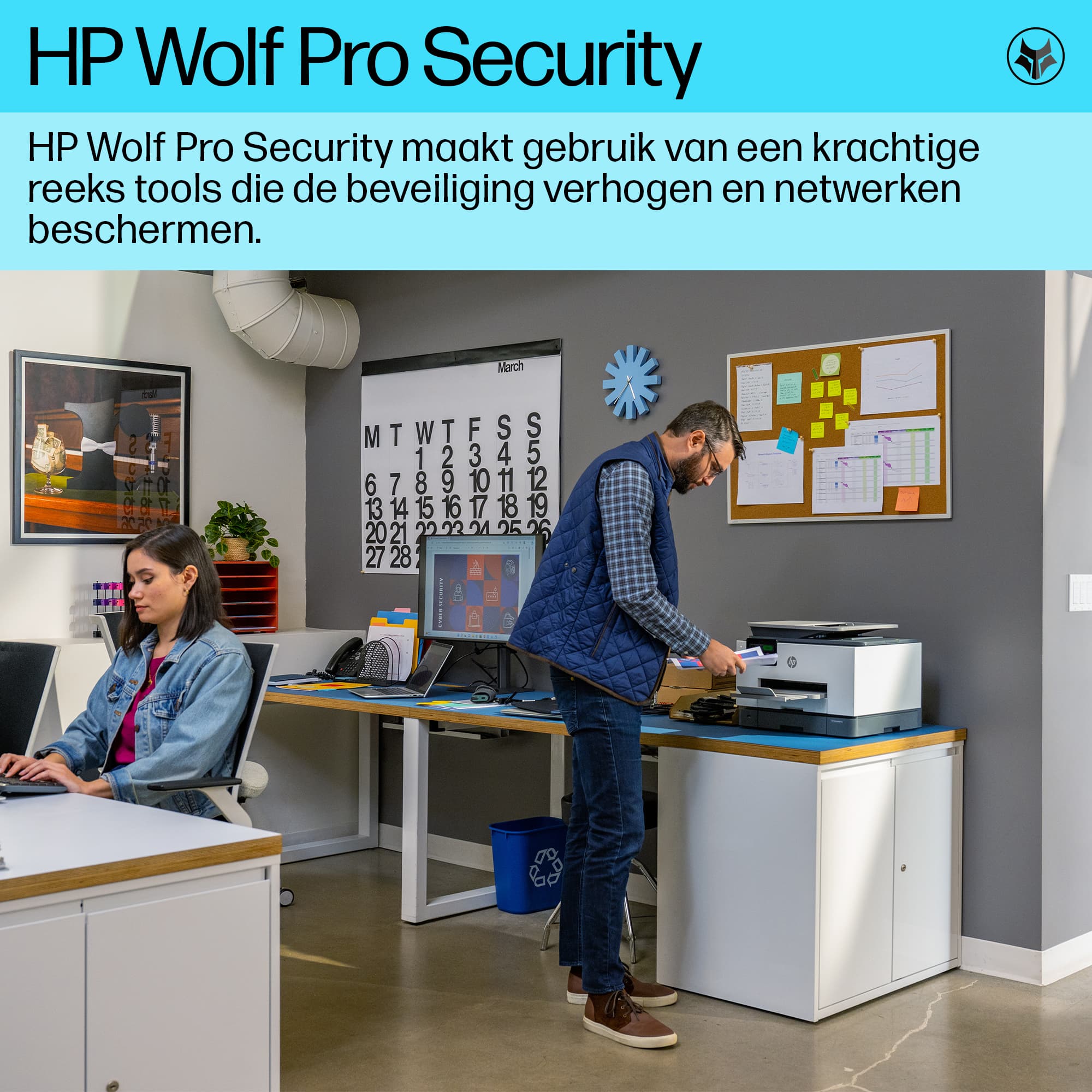 OfficeJet Pro 9130b All-in-One Printer — foto 7 van 10