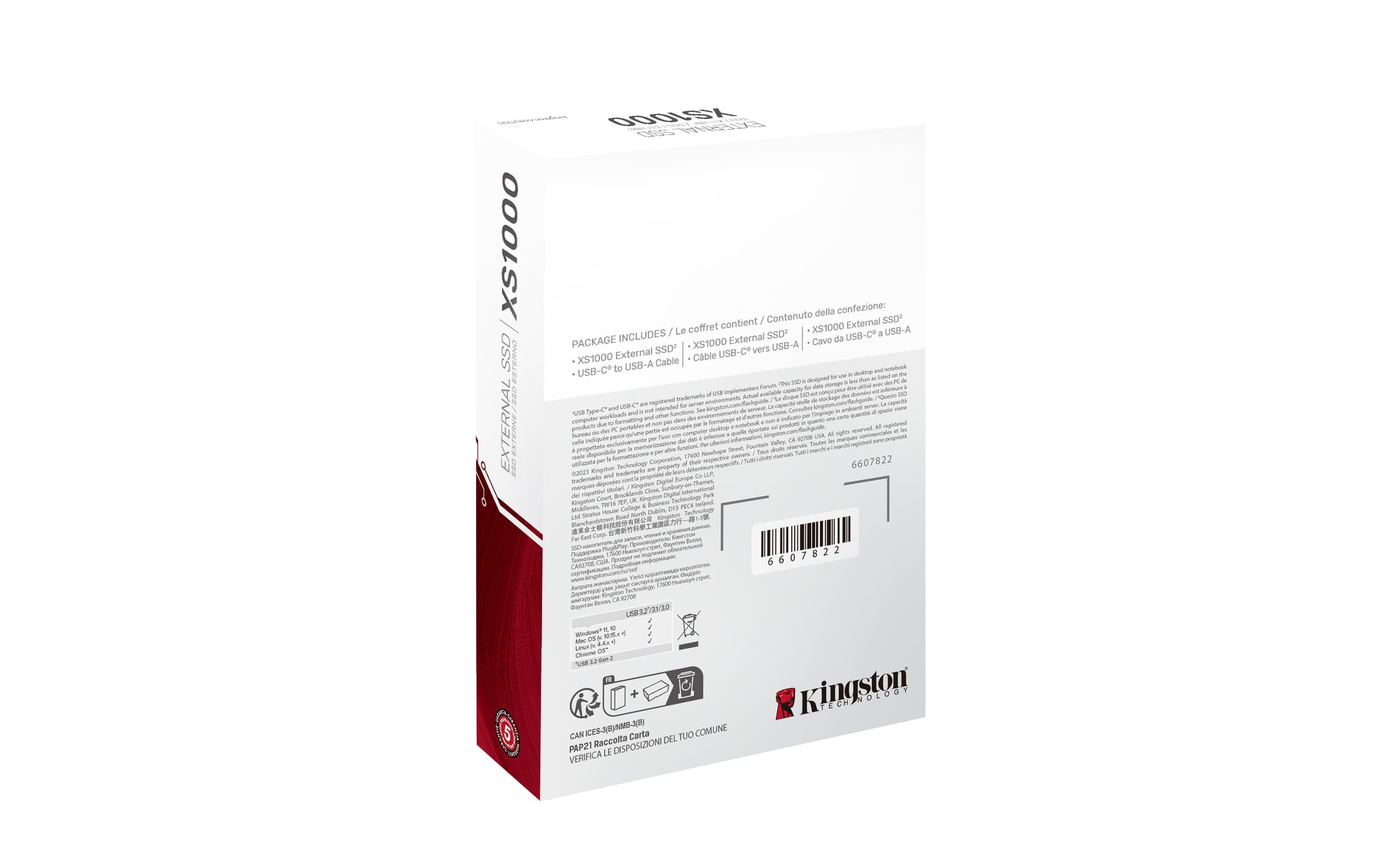 2TB XS1000 External USB 3.2 Gen 2 Black — photo 4 of 15