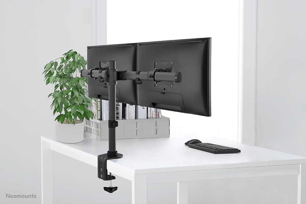 Neomounts Dual Crossbar Monitor Arm — photo 8 of 9