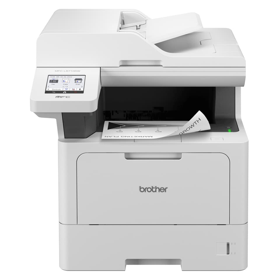 Imprimante multifonction Brother MFC-L5710DW A4 noir et blanc professionnelle