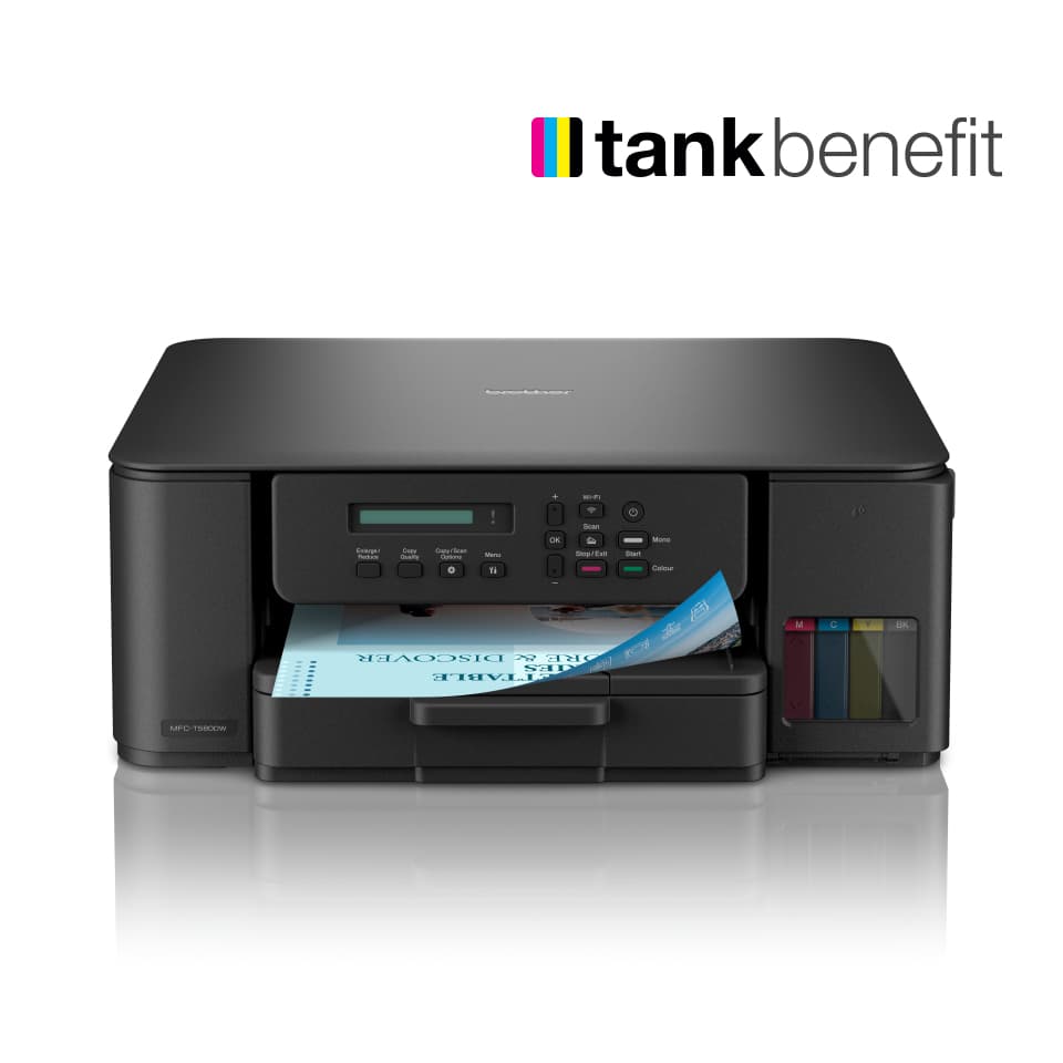 Brother DCP-T580DW Inkjet Multifunction Printer — photo 3 of 10