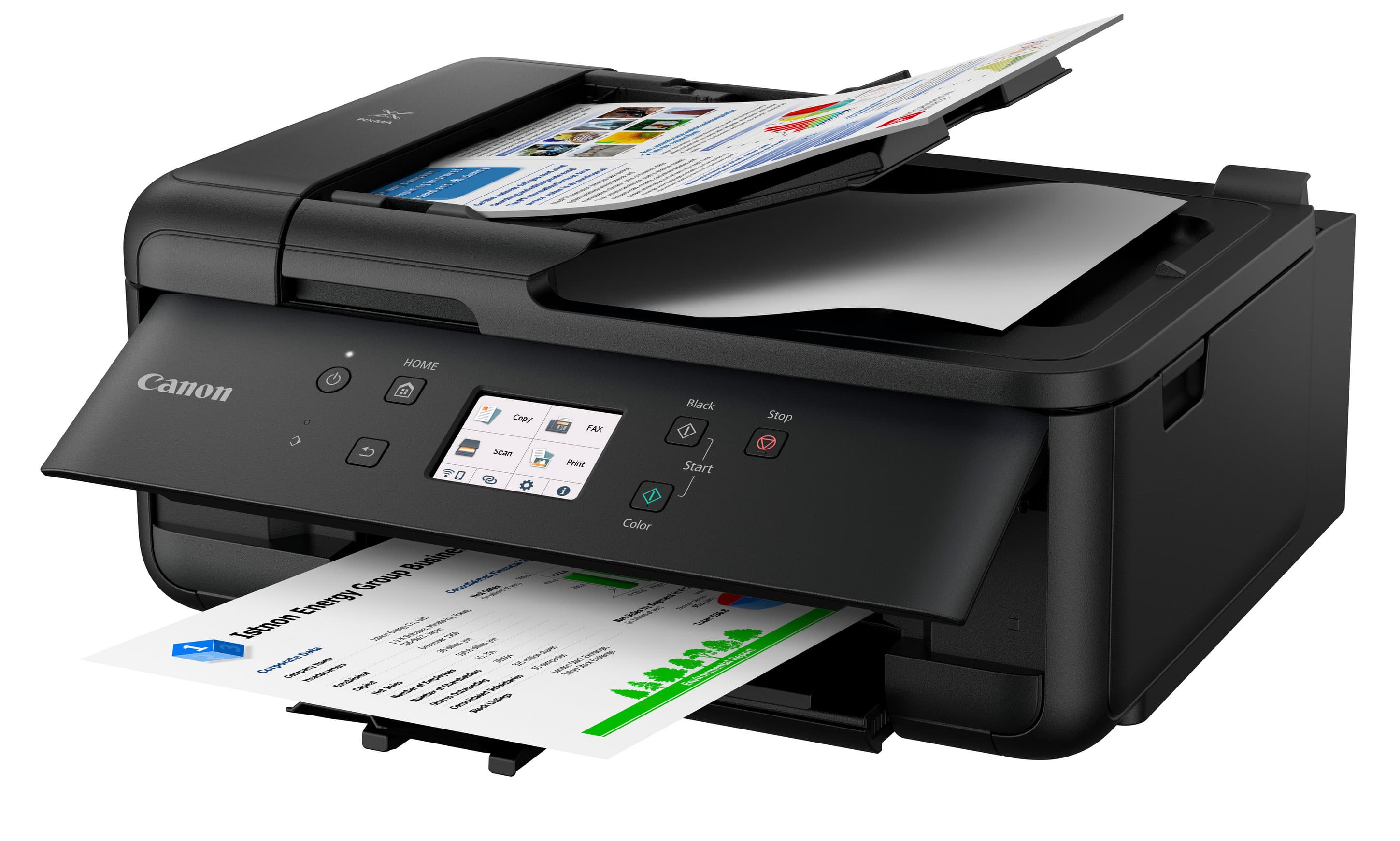 Canon PIXMA TR7650 All-In-One Inkjet Printer - Black — photo 22 of 25