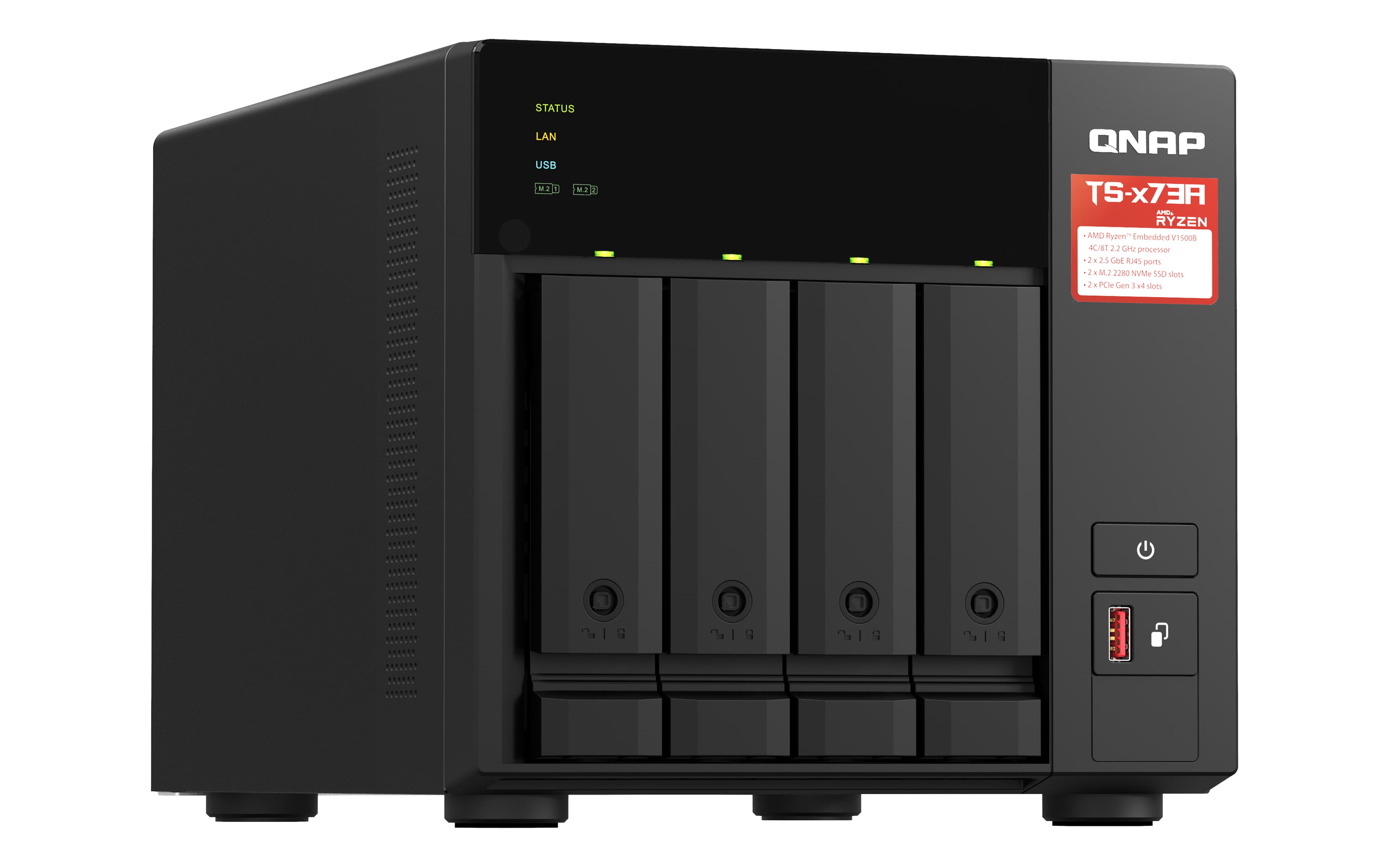 QNAP TS-473A Serveur NAS — photo 3 sur 6