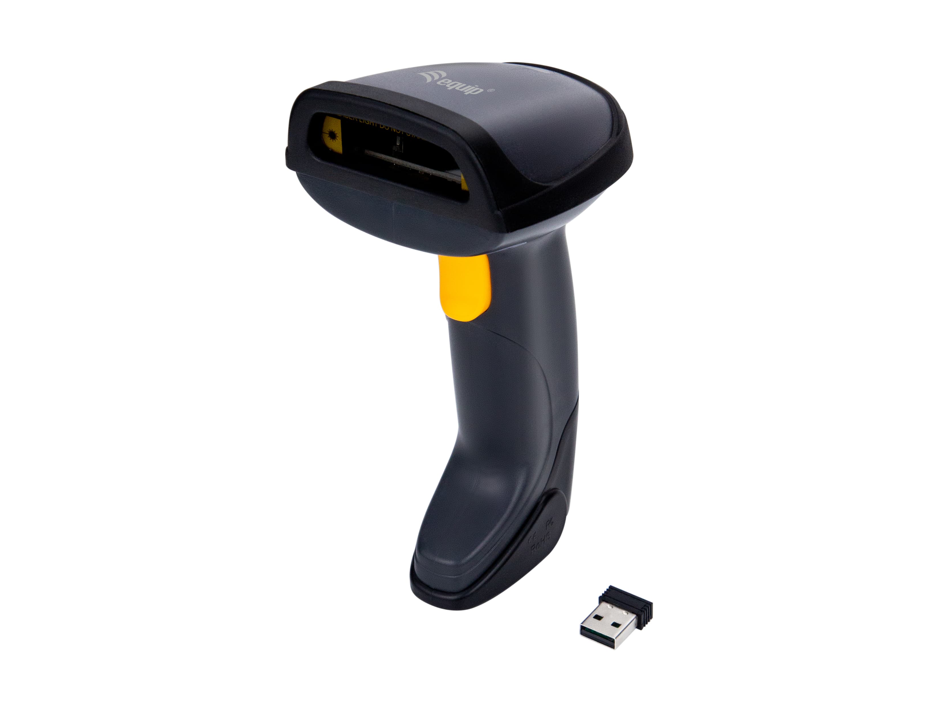 Lecteur de code-barres laser 1D sans fil avec support — photo 5 sur 7
